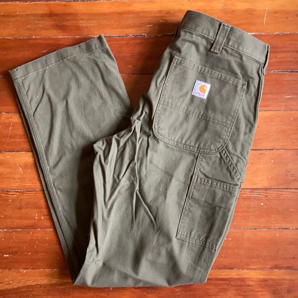 Carhartt green pants